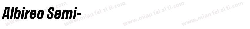 Albireo Semi字体转换